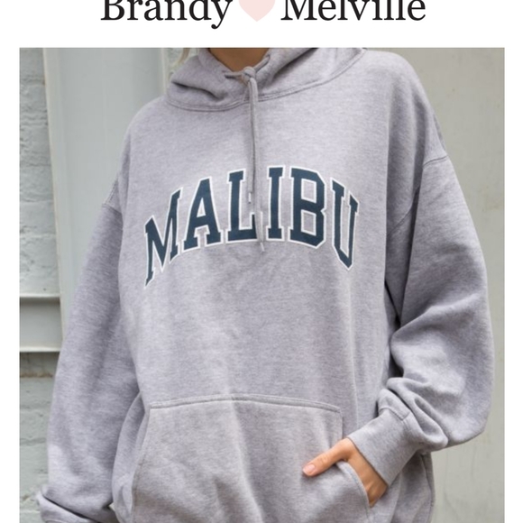malibu grey sweatshirt